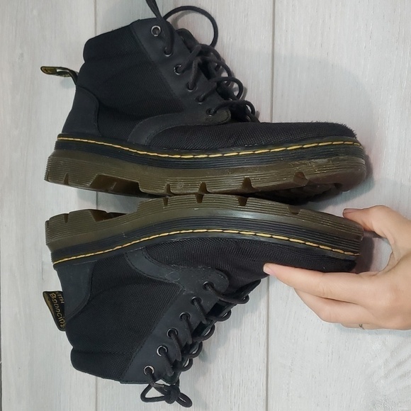 Dr.Martens Womens Bonny Ankle Booties Chunky Tractor Platform shoes sz L8 M7 - Picture 8 of 13